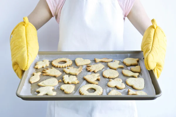 Frisch gebackene Plätzchen — Stockfoto