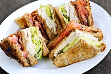 Club sandwich clipart