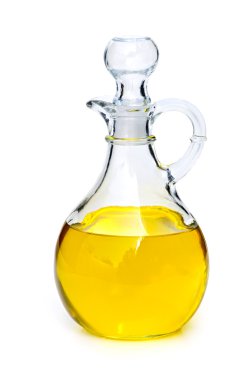 Bottle with oil clipart