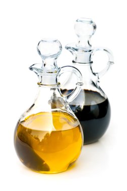 Oil and vinegar clipart