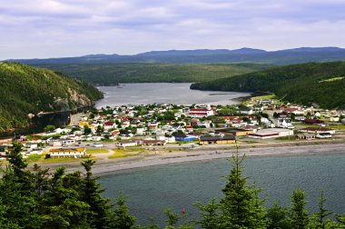 Town of Placentia in Newfoundland clipart