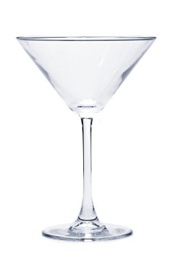 Empty martini glass clipart