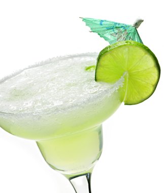 Margarita in a glass clipart