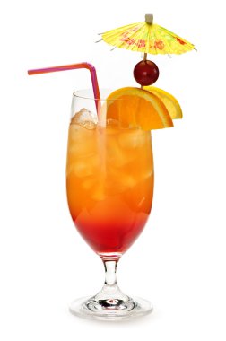 Tropical cocktail clipart