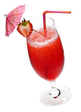 Strawberry daiquiri clipart