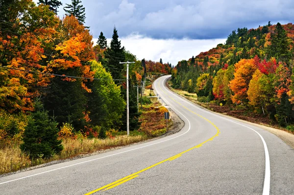 Autopista de otoño —  Fotos de Stock