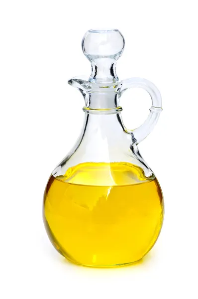 Láhev s olejem — Stock fotografie