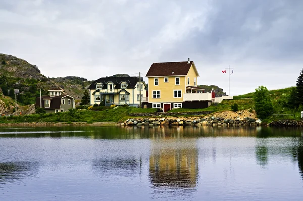 Рыбацкая деревня в Ньюфаундленде — стоковое фото