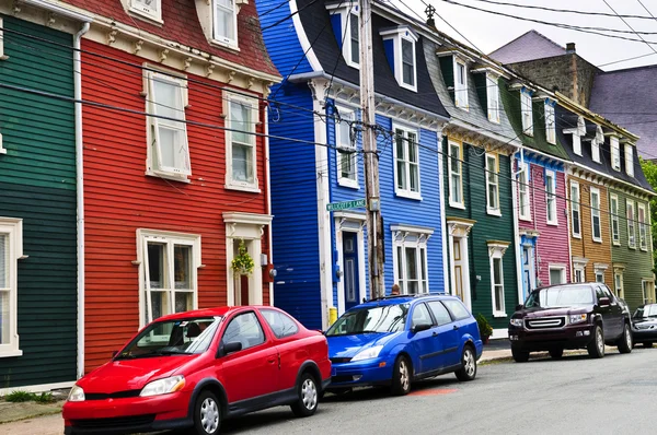 Casas coloridas en San Juan —  Fotos de Stock