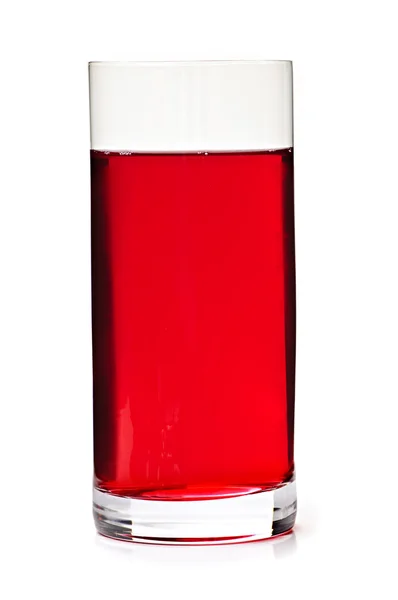 Tranbärsjuice i glas — Stockfoto