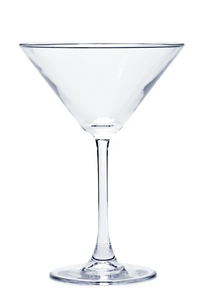 Empty martini glass — Stock Photo, Image