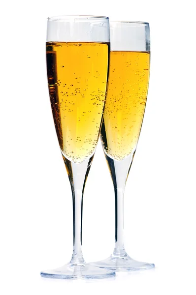 Champagneglazen — Stockfoto