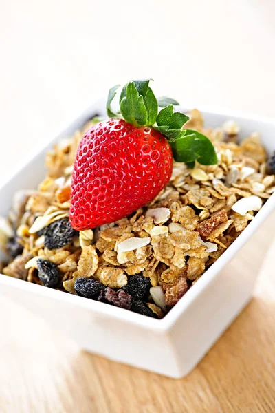 Breakfast granola cereal — Stock Photo, Image