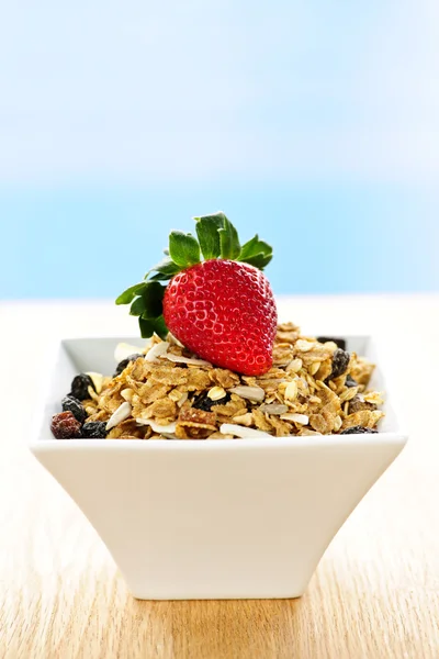 Desayuno cereales de granola —  Fotos de Stock