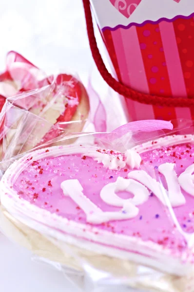 Bolinhos valentines — Fotografia de Stock