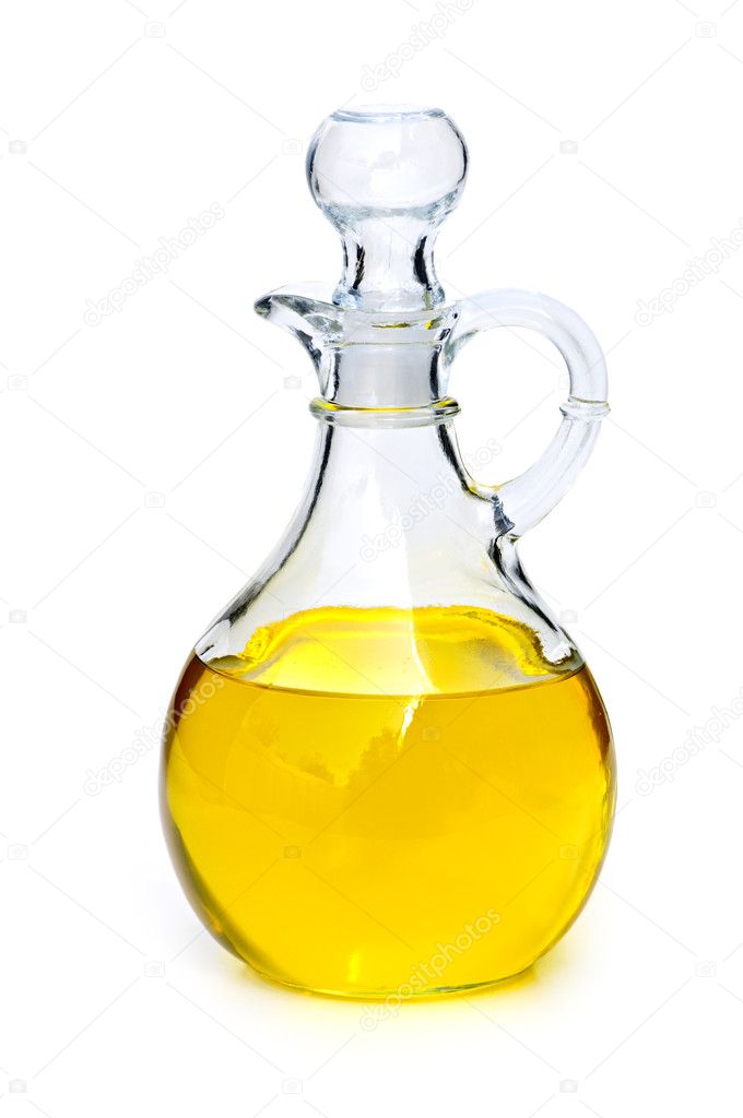 Bottle with oil