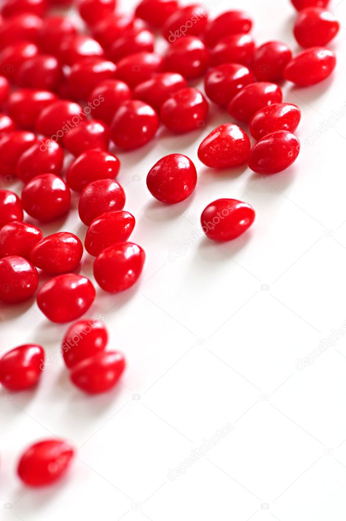 Caramelle di cuore di cannella di San Valentino - Foto Stock: Foto