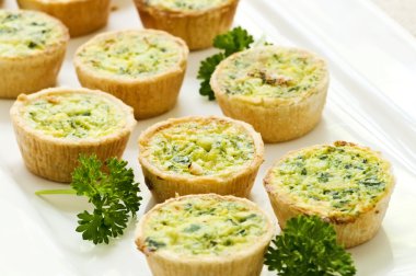 Mini quiches clipart