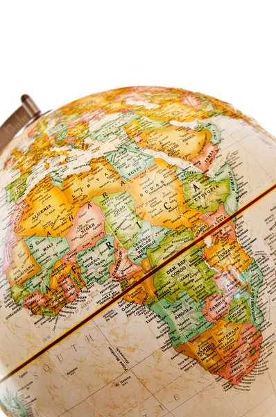 Globus - Afrika — Stockfoto