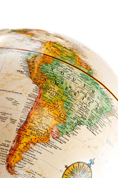 Globe - Sydamerika — Stockfoto