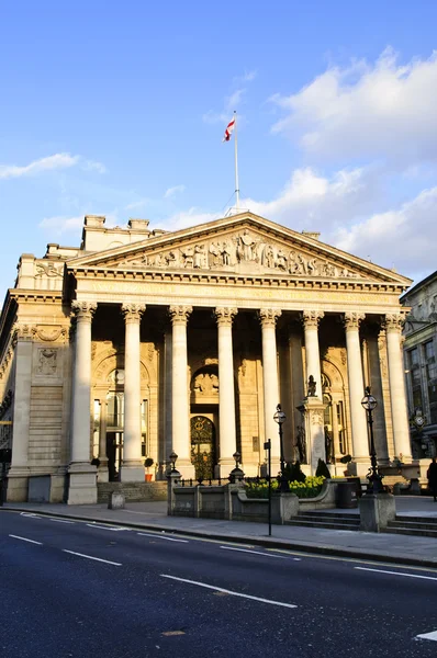 Edifício Royal Exchange em Londres — Fotografia de Stock
