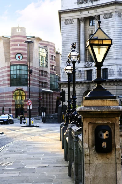 Entrada de la estación del banco en Londres — Stockfoto