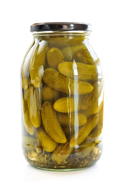 Burkar med pickles — Stockfoto