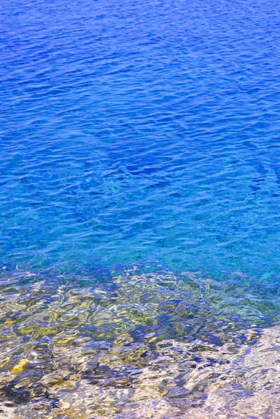 Água azul na costa da Baía Georgiana — Fotografia de Stock