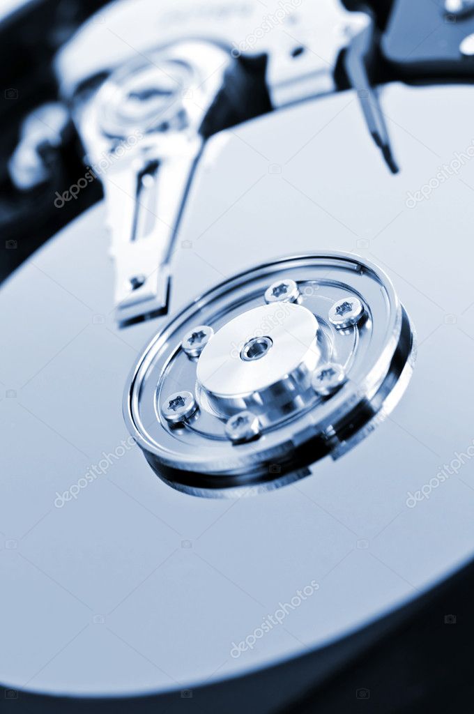 Hard drive detail