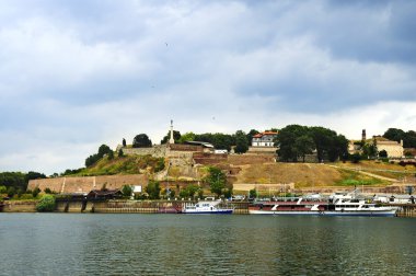 Belgrad 'daki Kalemegdan kalesi