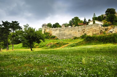 Belgrad 'daki Kalemegdan kalesi