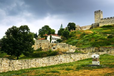 Belgrad 'daki Kalemegdan kalesi