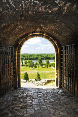 Kalemegdan fortress in Belgrade clipart