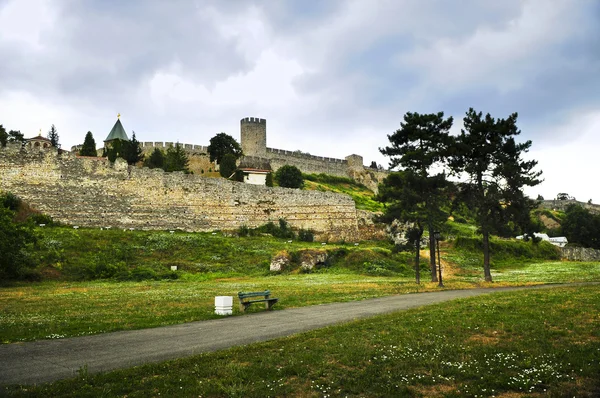 Pevnost Kalemegdan v Bělehradě — Stock fotografie