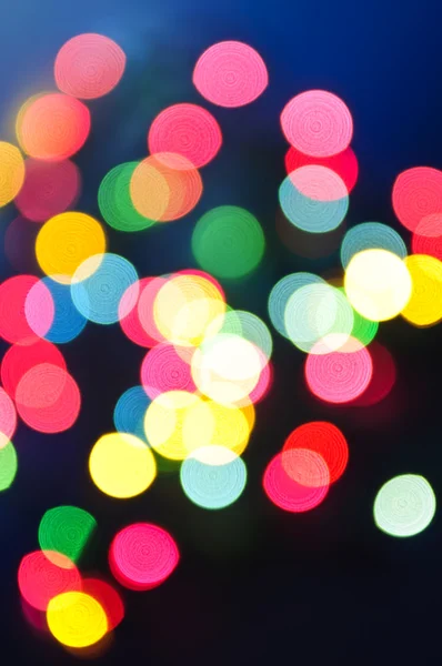 Luces borrosas de Navidad —  Fotos de Stock