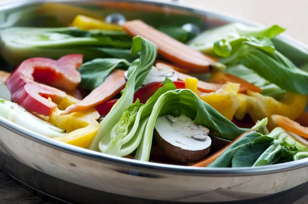 Vegetable stir fry — Stock Photo, Image