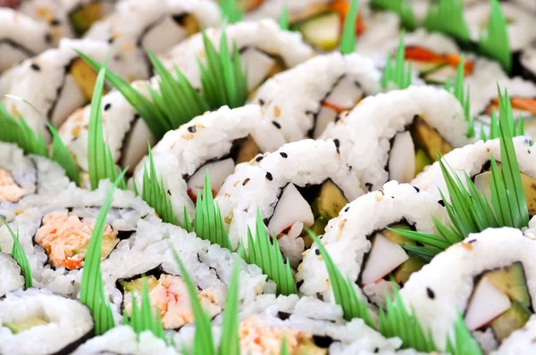 Prato de sushi — Fotografia de Stock