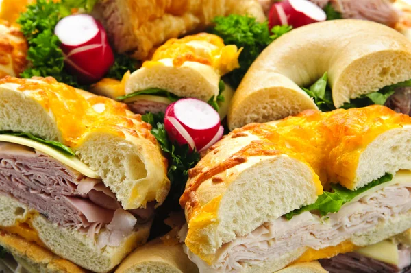 Sandwich tray — Stock Photo, Image