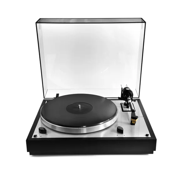Record on turntable Royalty Free Stock Photos