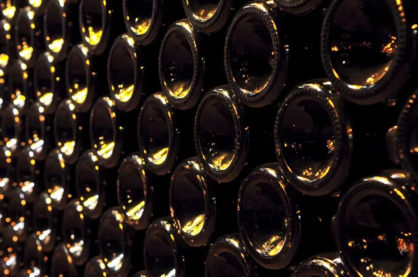 Μπουκάλια κρασιού — Φωτογραφία Αρχείου