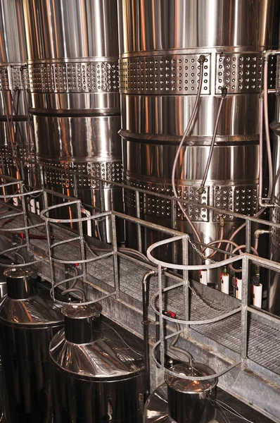 Výrobě vína zařízení — Stock fotografie