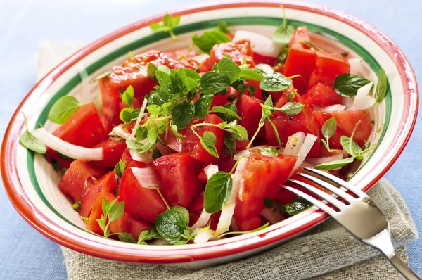 Sałatka z pomidorów — Zdjęcie stockowe