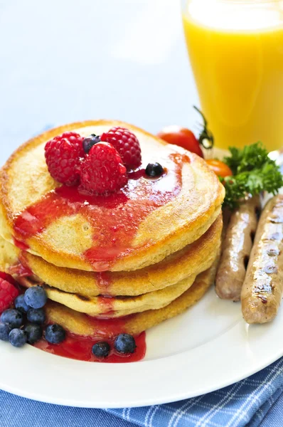 Panqueques desayuno — Foto de Stock