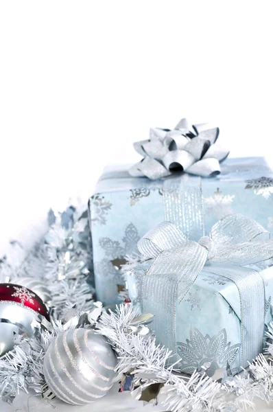 Caixas de presente de Natal — Fotografia de Stock