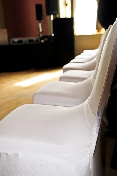Row Chairs Wedding Ceremony — Stock Photo, Image