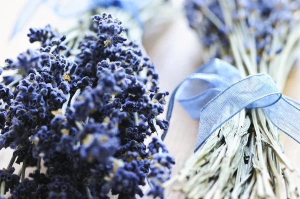 Bündel Getrockneter Lavendelkräuter Aus Nächster Nähe — Stockfoto