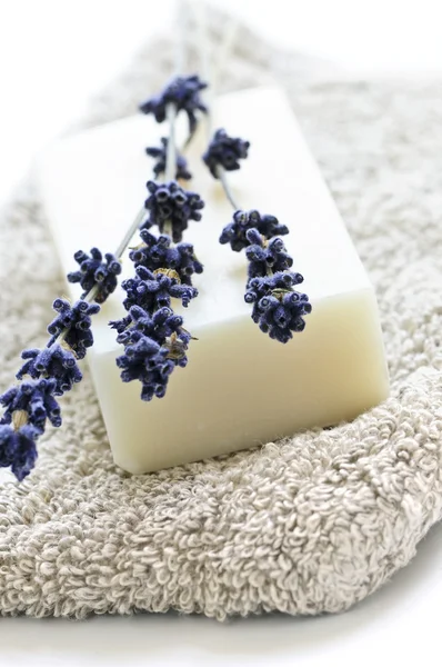Lavender soap — Stock Photo, Image