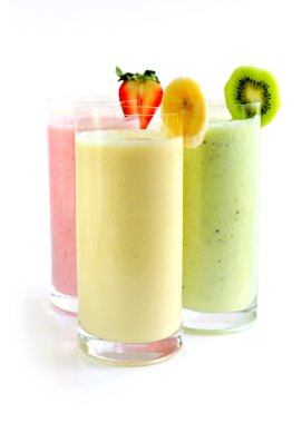 Fruit smoothies clipart