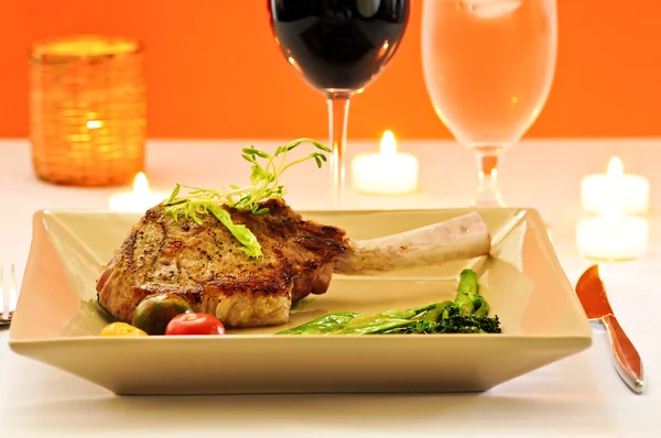 Veal dinner — Stock Photo, Image