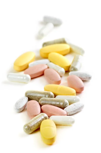 Mix of vitamins Stock Photo
